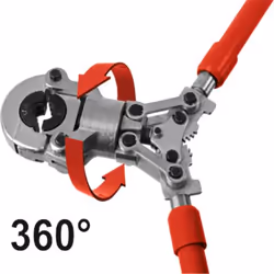 Yato YT-21735 hydraulic hand crimp tool Red Steel 360°