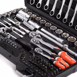 YATO YT-38831 Tool kit 10 (3/8"), 6.3 (1/4"), 12.5 (1/2")