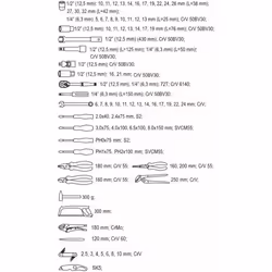 YATO YT-38911 Tool kit