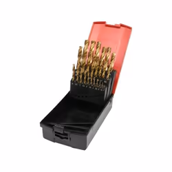 Yato YT-44676, Drill, Drill bit set, Stainless steel, 135°, High-Speed Steel (HSS), Hex shank
