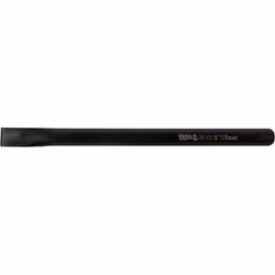 Yato YT-47147, Flat chisel, Chromium-vanadium steel, Black, 142 mm, 1 cm