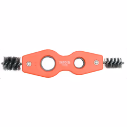 Cleaning Brush; YATO; round Stainless Steel Plastic