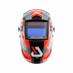 Yato YT-73921 welding mask/helmet Welding helmet with auto-darkening filter Black, Red, Silver - Additional view 4