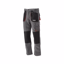 Yato YT-80287, Pants, Grey, L, Poland, Cotton, Polyester, 270 g/m²