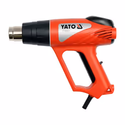 Yato YT-82291, Hot air gun, Pistol handle, II, Black, Red, 500 l/min, 550 °C