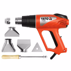 Yato YT-82292 heat gun Hot air gun 500 l/min 550 °C 2000 W Black, Grey, Orange