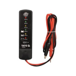 Yato YT-83101 battery tester Black