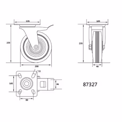 VOREL 87327 drain auger part & accessory 1 pc(s)