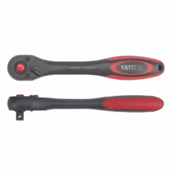 Yato YT-0290, Slipper torque wrench, Mechanical, 1/4", Black, Red, Plastic, 144 mm
