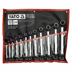 Yato YT-0398, Chrome, Straight, 12 pc(s)