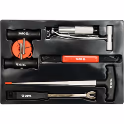Yato YT-0845, Stainless steel, 7 pc(s)