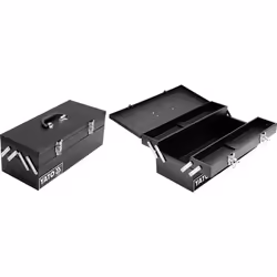 Yato YT-0884, Tool box, Black, 460 mm, 200 mm, 180 mm, 3.5 kg