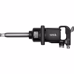 Yato YT-0960, Impact wrench, Black, 2600 N⋅m, 560 l/min, 6.3 bar, Compressed air