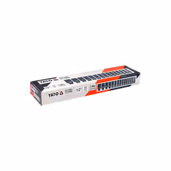 YATO YT-1055 Deep Impact Socket Set  15 pcs, 1/2"  Drive, 10-32mm, AS-DRIVE