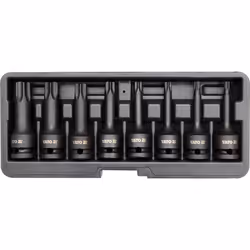 Yato YT-1065, 8 pc(s), Torx, T30, T40, 25.4 / 2 mm (1 / 2"), Box
