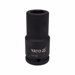 Yato YT-1124, Impact socket, Black, 1 head(s), 3/4", Metric, 24 mm