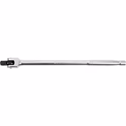 Yato YT-1241, Single item, Flexible handle, Chrome vanadium steel, 1/2", Chrome, 366 mm