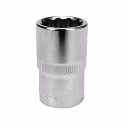 Yato YT-1282, Socket, 1/2", Metric, 1 head(s), 20 mm, Chromium-vanadium steel