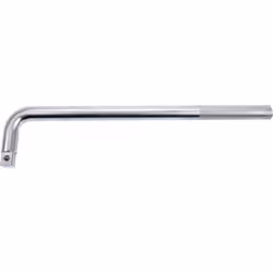 Yato YT-1348, Single item, Socket adaptor, Chrome vanadium steel, 3/4", Chrome, 410 mm