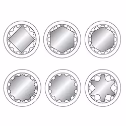 Yato YT-1473 socket/socket set