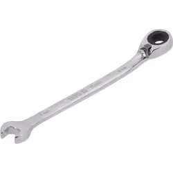Yato YT-1653 ratchet wrench Chromium-vanadium steel 10 mm 1 pc(s) Stainless steel