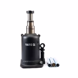 Yato YT-1714, Universal, 10000 kg, Hydraulic jack, 20.8 cm, 52.3 cm, Black