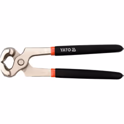 Yato YT-2046, End-cutting pliers, Carbon steel, PVC, Black, 160 mm