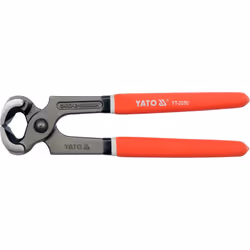 Yato YT-2050, End-cutting pliers, Chromium-vanadium steel, PVC, Red, 150 mm