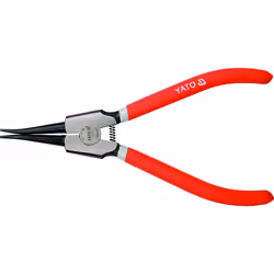 Yato YT-2136, Circlip Pliers, PVC, Red, 180 mm