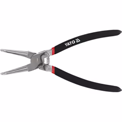 Yato YT-2143, Bent nose pliers, Chromium-vanadium steel, PVC, Black, 150 mm