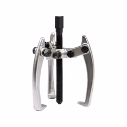 Yato YT-2520, Puller with sliding jaws, 10.2 cm (4"), 2.5 t, Chromium-vanadium steel, Black, Stainless steel, 10 cm