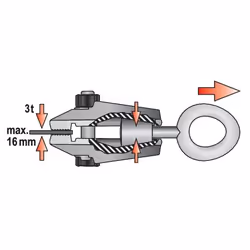 Yato YT-2543 turnbuckle