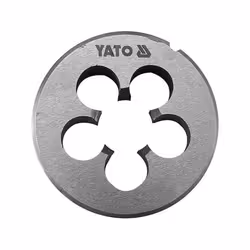 Yato YT-2963, Threading die, High-Speed Steel (HSS), Silver, 1 pc(s), 20 g