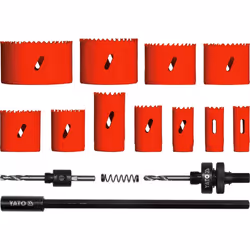 Yato YT-3381 drill hole saw 11 pc(s)