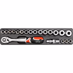 Yato GRE Black Chrome-nickel steel, Chromium-molybdenum steel, Chromium-vanadium steel