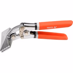 Yato YT-5140, Pressing pliers, 8 cm, 3.5 cm, Carbon steel, Polyvinyl chloride (PVC), Steel, PVC, Steel, Red