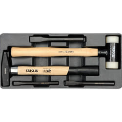 Yato YT-5540 hammer Hammer set Black, White, Wood