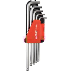 Yato YT-5838 hex key L-shaped hex key set Imperial 12 pc(s)