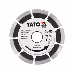 Yato YT-6002, 11.5 cm, Steel, 1 pc(s)