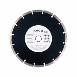 Yato YT-6005, Cutting disc, Brick, Concrete, Granite, Masonry, Stone, Yato, 2.22 cm, 23 cm, 2.7 mm