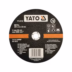 Yato YT-6112, 23 cm, 5 pc(s)