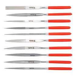 Yato YT-6151, Files set, Red, 233 g, 160 mm