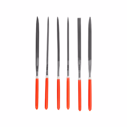 Yato YT-6160, Files set, Flat file, Half-round file, Round file, Square file, Triangular file, Metal, Carbon steel, Polyvinyl ...