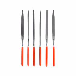Yato YT-6161, Files set, Flat file, Half-round file, Oval file, Round file, Square file, Triangular file, Metal, Carbon steel ...