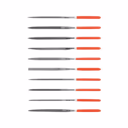 Yato YT-6164, Files set, Flat file, Half-round file, Knife edge file, Oval file, Round file, Square file, Triangular file, Me ...