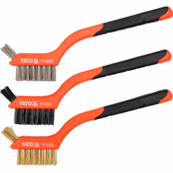 Yato YT-6351, Black, Red, Acrylonitrile butadiene styrene (ABS), Brass, Galvanized steel, ABS synthetics, Brass/Steel/Nylon