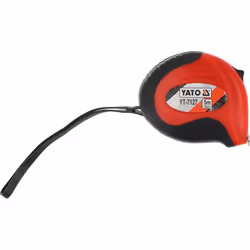 Yato YT-7127 tape measure 5 m Acrylonitrile butadiene styrene (ABS), Rubber Black, Red