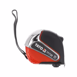 Yato YT-7129 tape measure 3 m Acrylonitrile butadiene styrene (ABS), Rubber Black, Red, Stainless steel