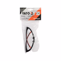 Yato YT-7371 safety eyewear Safety glasses Nylon Black