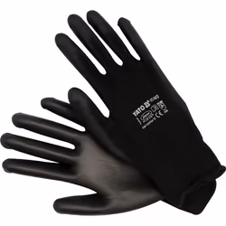 Yato YT-7473, Household gloves, Black, 1 pc(s), 4131 EN 388, CE, Nylon, 50 g